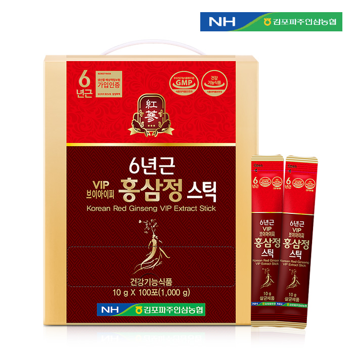 동의삼 6년근 VIP 홍삼정스틱 (10g x 100포)