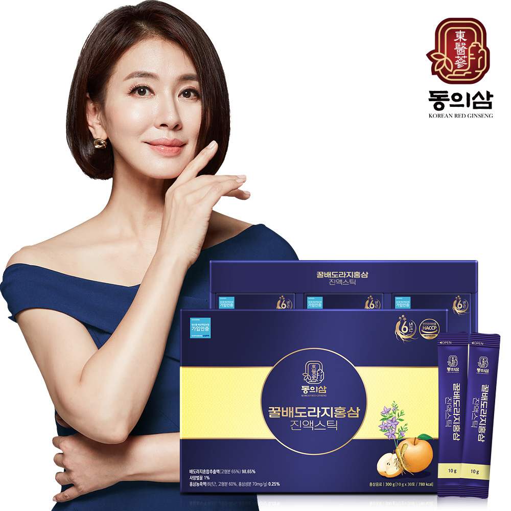 동의삼 꿀배도라지홍삼 진액스틱 (30포)