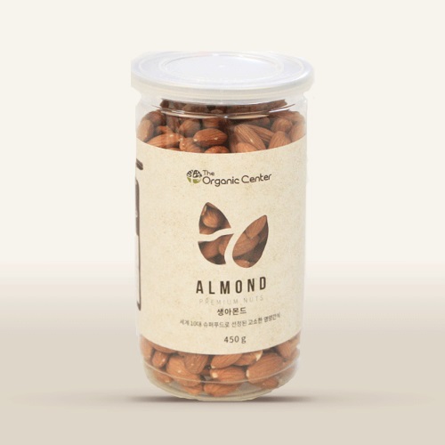 [라온오가닉] 생 아몬드 (450g)