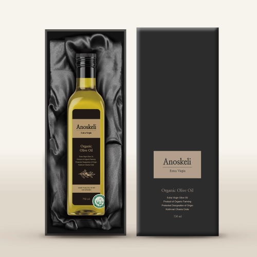 [라온오가닉] 그리스산 아노스켈리 냉압착 유기농 올리브유 750ml