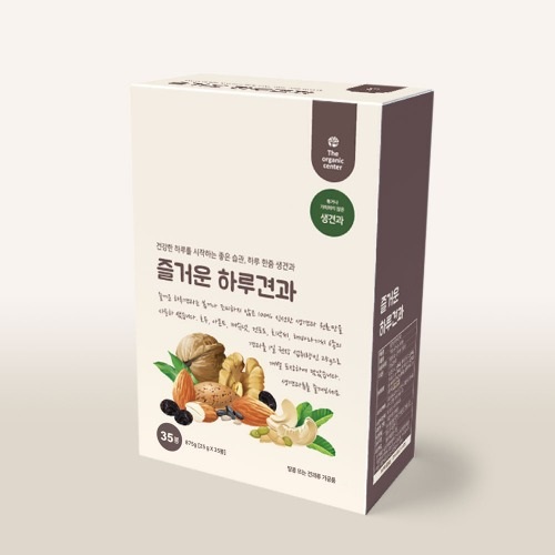 [라온오가닉] 즐거운 생 하루견과 실속형 35봉